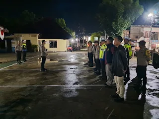 Polres Kuansing Laksanakan KRYD Untuk Ciptakan Situasi Kamtibmas Yang Kondusif